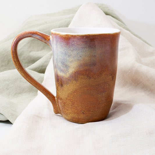 Lavender Ameraucana mug - turning leaves