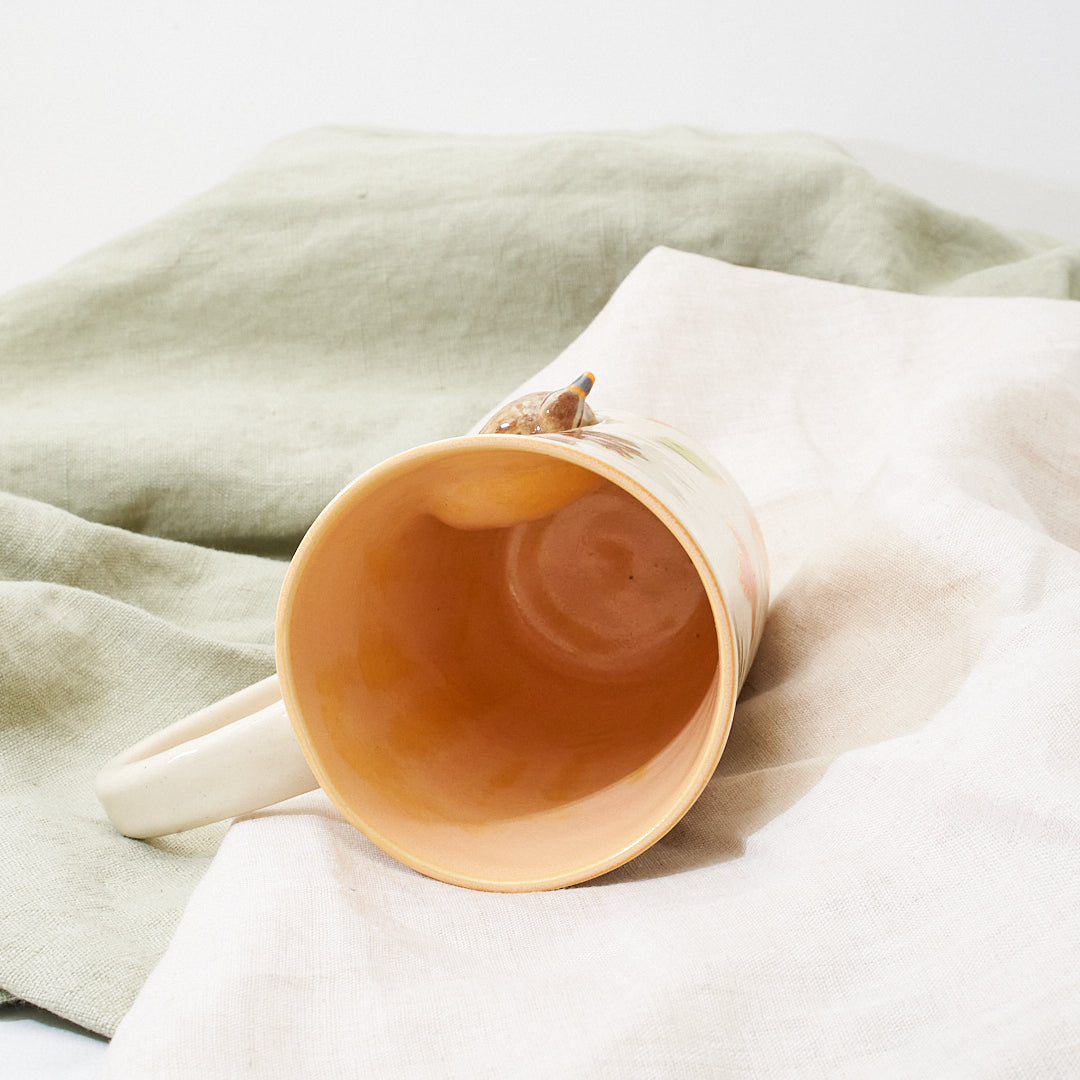 Mallard mug - autumn leaves