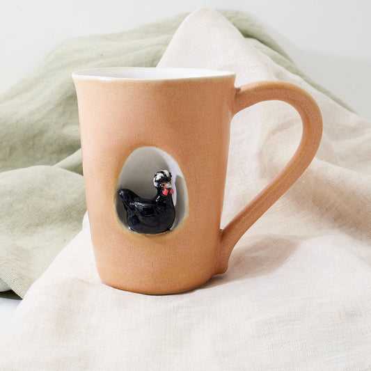 Black Polish mug - winter squash
