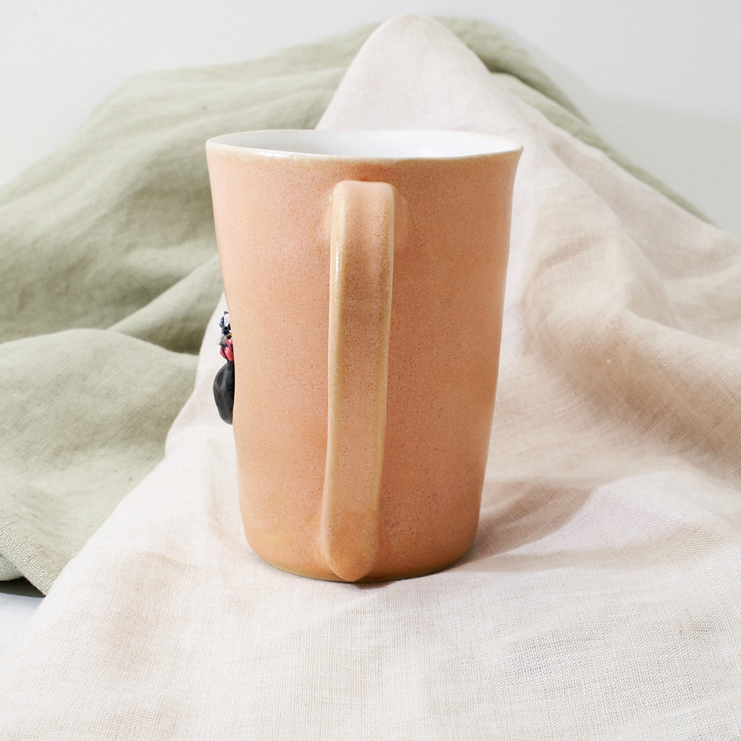 Black Polish mug - winter squash