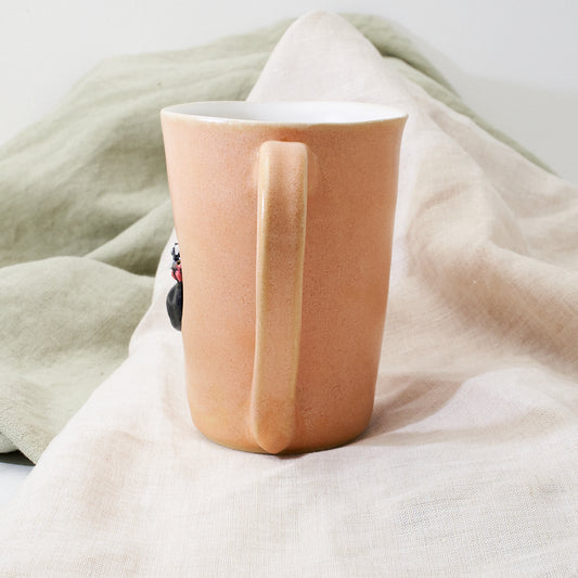 Black Polish mug - winter squash