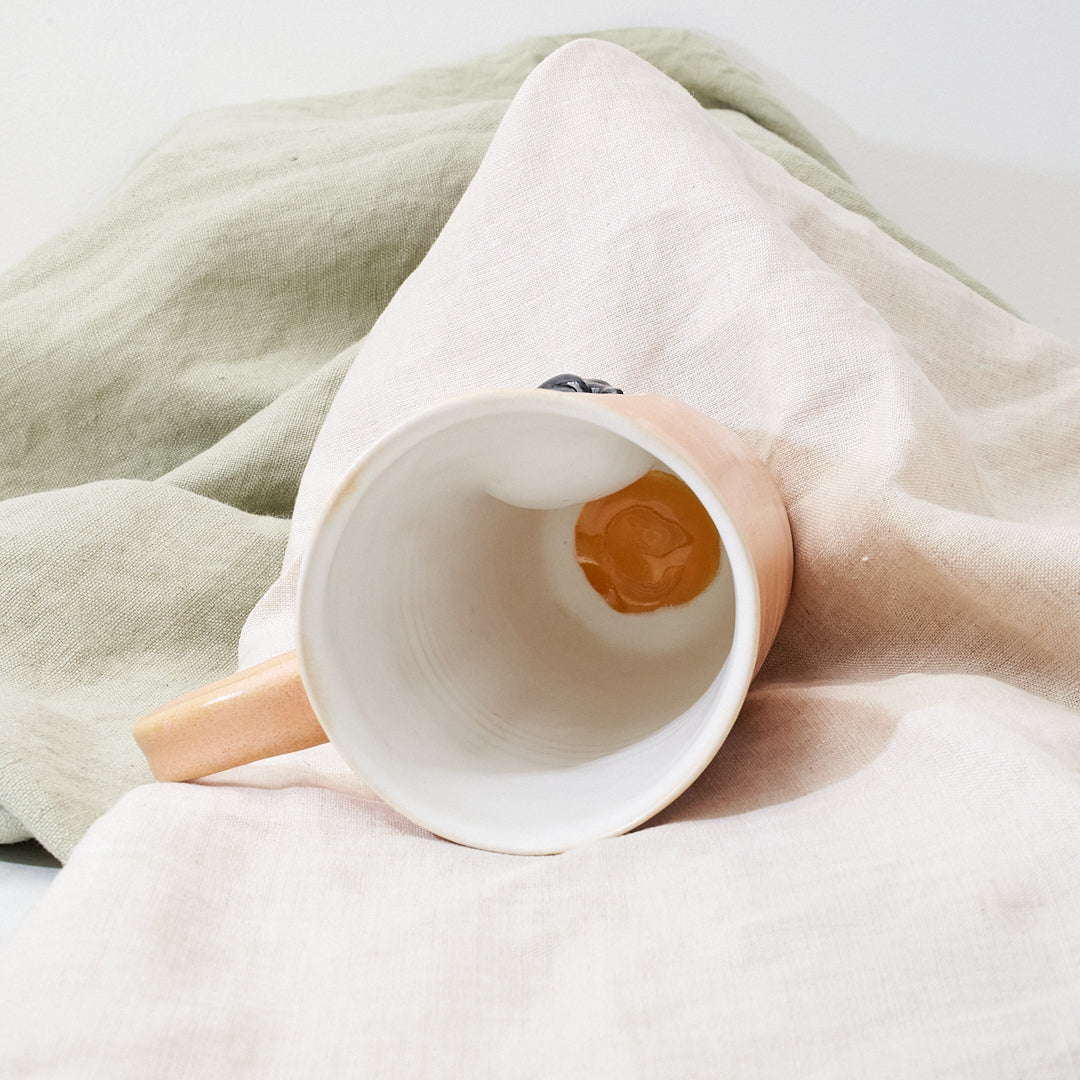 Black Polish mug - winter squash
