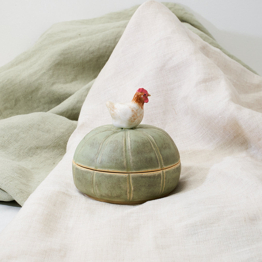 Wheaten Marans squash dish - velvet sage