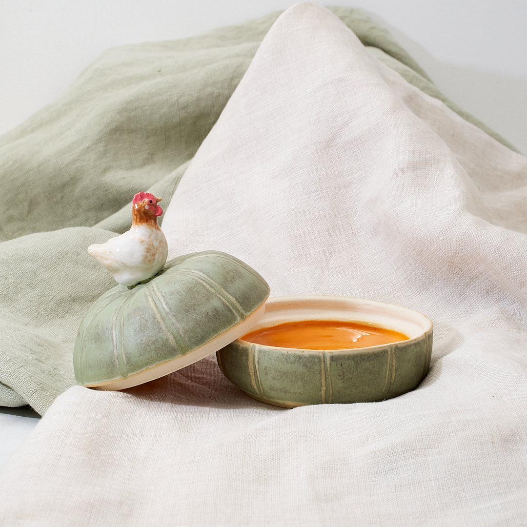 Wheaten Marans squash dish - velvet sage
