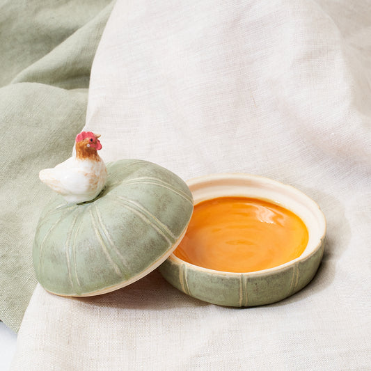 Wheaten Marans squash dish - velvet sage